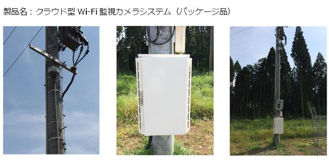 固定回線&レコーダー設置が不要、「クラウド型Wi-Fi監視カメラシステム」が登場 画像