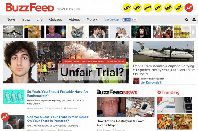米BuzzFeedとヤフー、新ニュースメディア創刊へ……「BuzzFeed Japan」を設立 画像