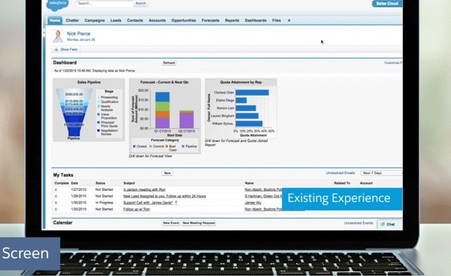 セールスフォース、新CRM基盤「Salesforce Lightning」発表 画像