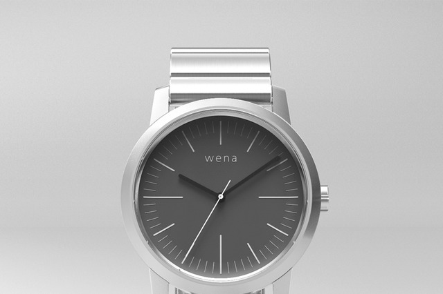ソニー、バンド部分にFeliCaなどを内蔵した腕時計「wena wrist」発表 画像