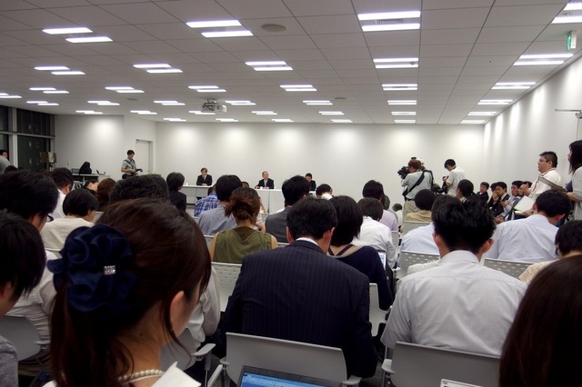 五輪エンブレム使用中止会見……「模倣でない」「似ても良い」「責任ない」 画像