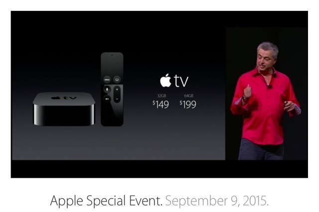 【速報】タッチ操作＆Siriで検索できる新型「Apple TV」発表 画像