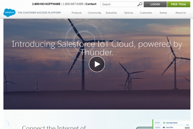 IoTデバイスとSalesforceを連携させる「Salesforce IoT Cloud」発表 画像