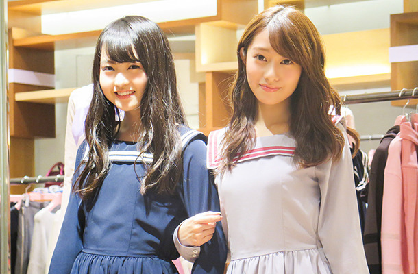 乃木坂46・伊藤万理華＆桜井玲香、「イセタンガール」でプライベートな制服 画像