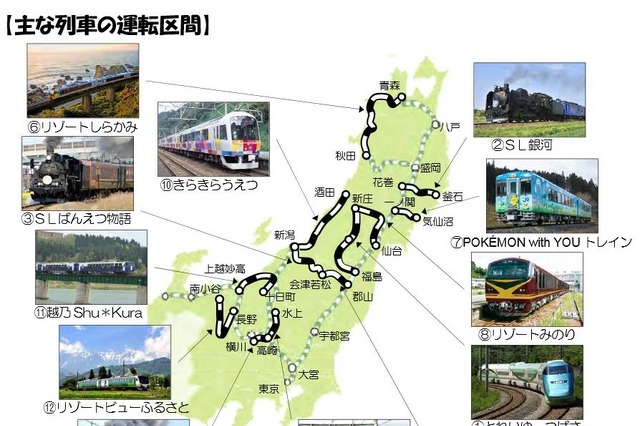 JR東日本、秋の増発列車を発表……SLなど臨時便も 画像