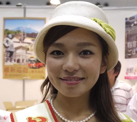 残り1ヵ月を全力アピール……かごしま親善大使・恒吉初美さん 画像
