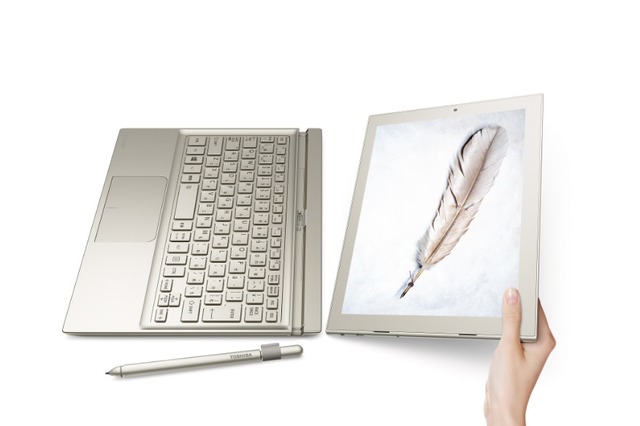 世界最薄最軽量のWindows 10タブレット、東芝が「dynaPad N72」発表 画像