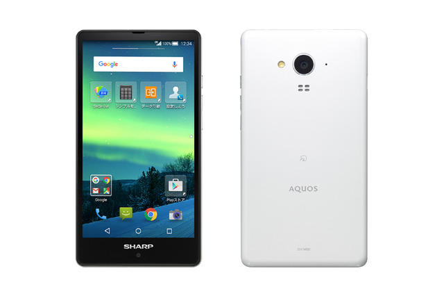 シャープ、SIMフリー第2弾「AQUOS SH-M02」発表……「エヴァスマホ」のベース機 画像