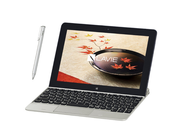 NEC、10.1型Windowsタブレット「LAVIE Tab W」Cherry Trail搭載モデルを29日に発売 画像