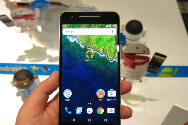 ソフトバンク、Android 6.0搭載「Nexus 6P」を11月6日に発売 画像