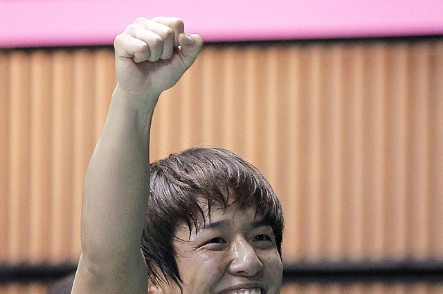 浜口京子、“片思い”の恋明かす…さんまの問いかけに赤面 画像