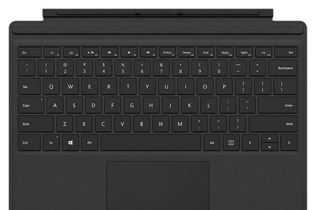 「Surface Pro 4」用Type Coverに英語配列版が追加 画像