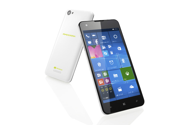 Windows 10スマホ「MADOSMA」を12月4日に発売……マウスコンピューター 画像