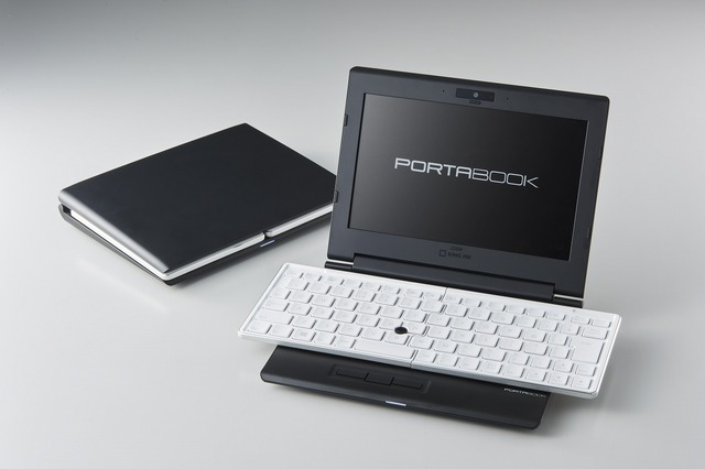 キングジムがPC市場参入で、8型ノートPC発表……折りたたみ式キーボード搭載 画像