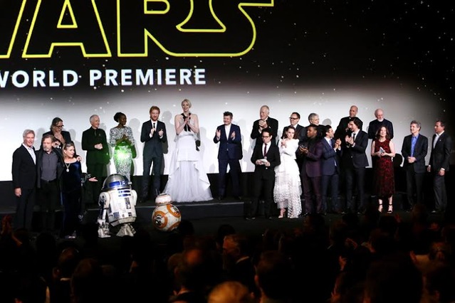 「スター・ウォーズ」ワールドプレミア! 新旧キャスト勢ぞろい 画像