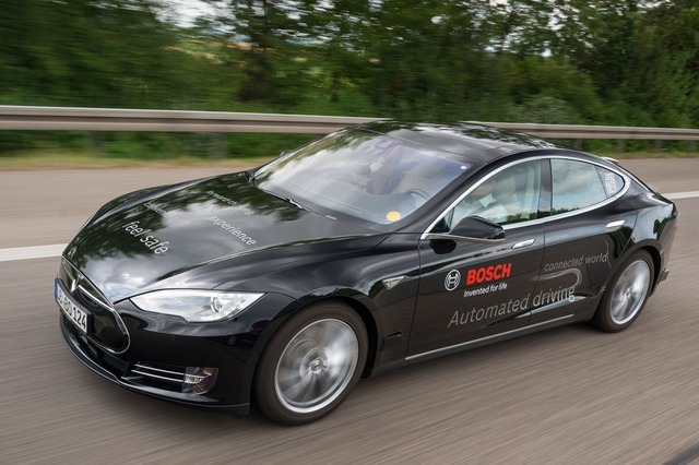 ボッシュ、日本で自動運転の公道テストを開始 画像