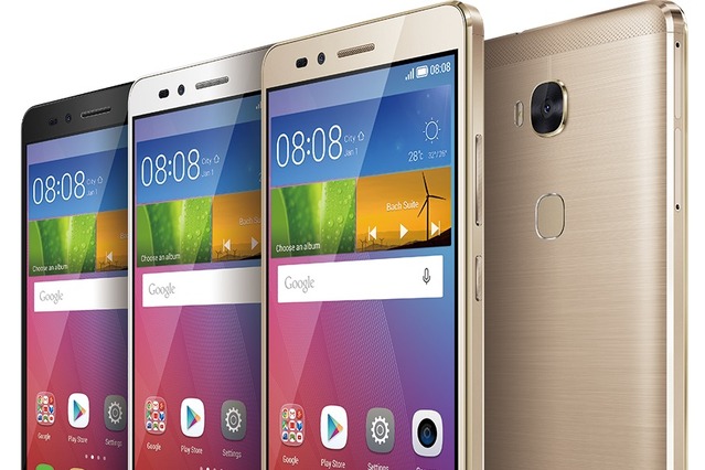 IIJ、高感度指紋センサー搭載のSIMフリー5.5型「Huawei GR5」を16日に発売 画像