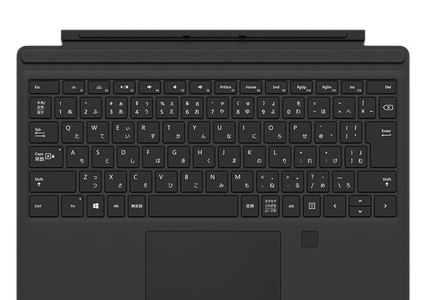 「Surface Pro 4」用指紋センサー付きタイプカバー、18日より国内発売 画像