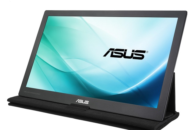 ASUS、USB Type-C搭載でタブレット風な15.6型モバイル液晶ディスプレイ発売 画像
