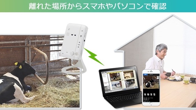 農畜産需要に応え、お手軽ネットワークカメラが再販 画像
