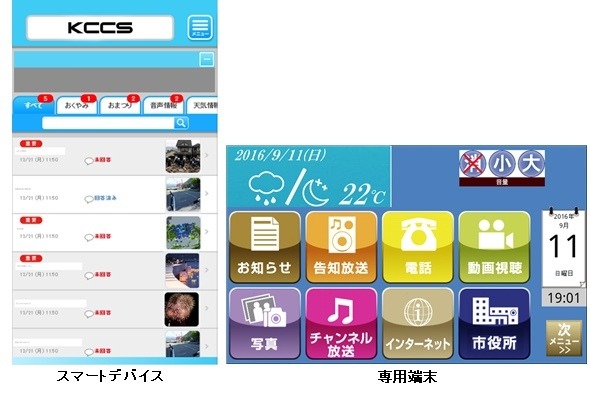 防災行政無線をクラウドでスマート化!KCCSのIP告知システム 画像
