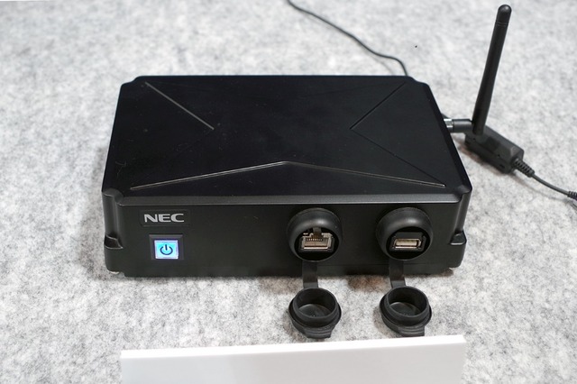 災害時の情報伝達を助けるNECのインフラレス通信 画像