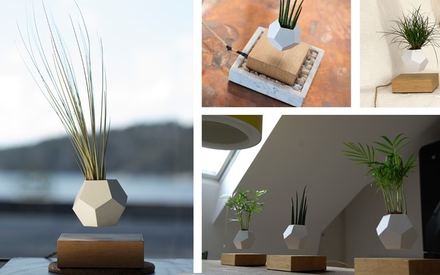 空中で植物を育てる!? 新発想栽培キット「LYFE」 画像