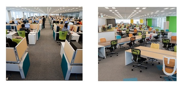 ヤフー、紀尾井町への本社移転を5ヶ月計画で開始……新オフィスは机を不規則に配置 画像