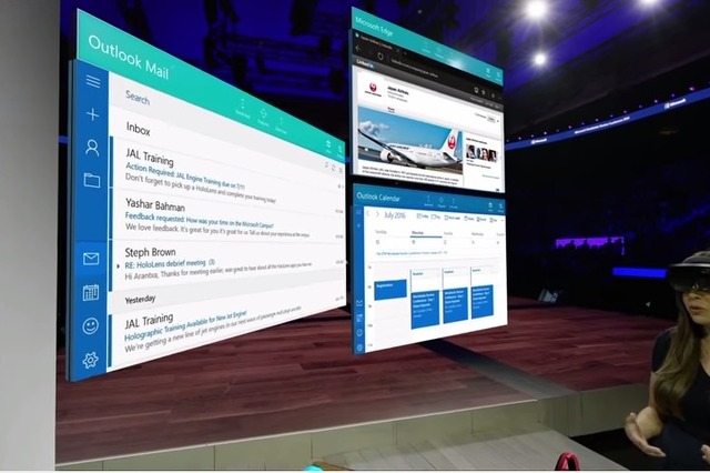 米MicrosoftとJAL、「HoloLens」活用の最新デモ公開！機体整備方法を飛躍的にわかりやすく 画像