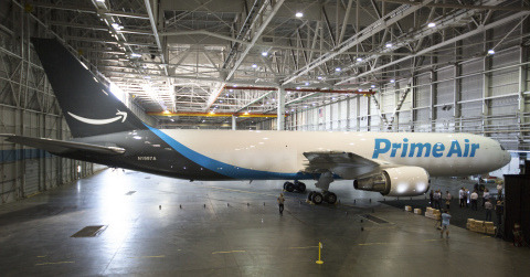 米Amazon、商品輸送専用機「Amazon One」を運航！最大40機を計画 画像