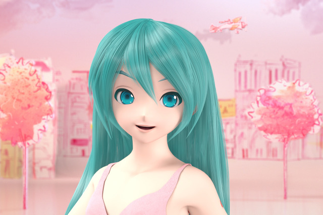 あの「LUX」のCMに初音ミクが登場！ 画像