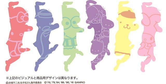 「おそ松さん」とサンリオがコラボ 2017年1月より商品展開をスタート 画像