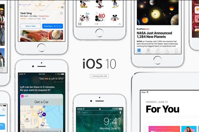 iOS 10、13日に正式リリース決定！ 画像