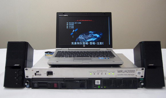 ミサイル攻撃＆緊急災害に備えるJアラート用新型受信機 画像