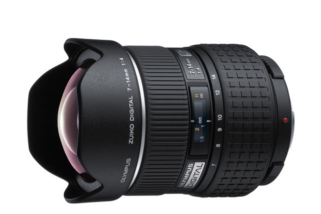 オリンパス、Eシリーズ用超広角2倍ズームレンズ「ZUIKO DIGITAL ED 7-14mm F4.0」 画像