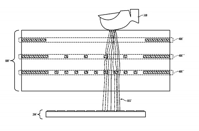 Apple、iPhone 8でホームボタン撤廃？ ディスプレイ上から指紋を読み取る特許を取得 画像