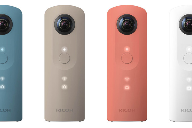 リコー、360度カメラシリーズに新作モデル「RICOH THETA SC」投入 画像