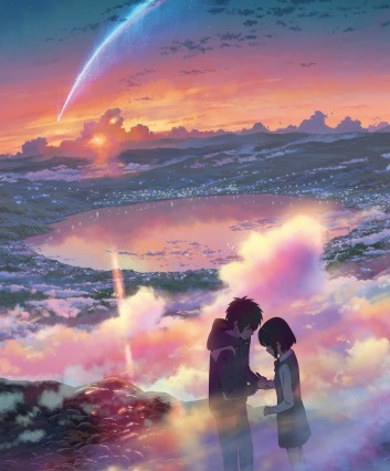「君の名は。」、大ヒット記念の新ビジュアルが公開に！ 画像
