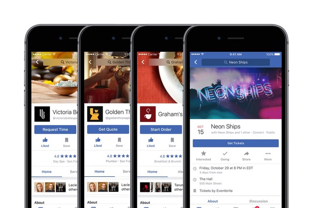Facebook、友人からおすすめの場所を聞いたり、イベントの発見がしやすくなる新機能を追加 画像