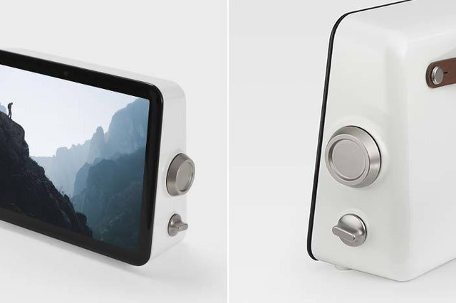 レトロなデザイン＆据え置き型のダイヤル式タブレット「Loop」 画像