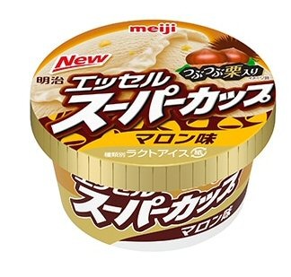 スーパーカップにマロン味が登場！ 画像