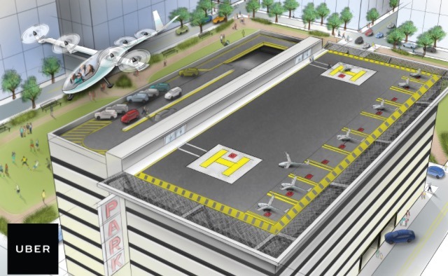 Uber、自動運転の次は“空を飛ぶ”！ 新たな配車サービス「Uber Elevate」発表 画像