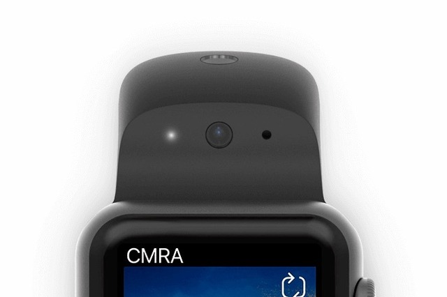 Apple Watchで写真も動画もOK！ バンドにカメラとマイクを内蔵した「CMRA for Apple Watch」 画像