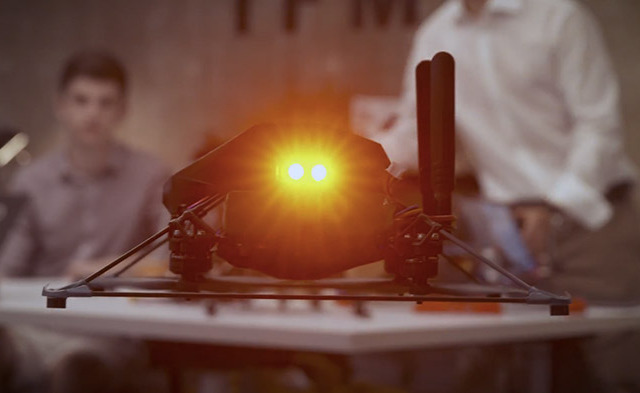 最新のロボティクス技術を搭載したインドア専用ドローンを開発する「IFM」 画像