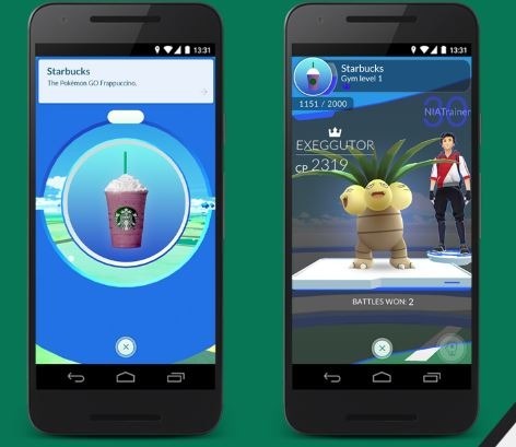 スターバックス、アメリカ地域の「ポケモンGO』」公式パートナーに 画像