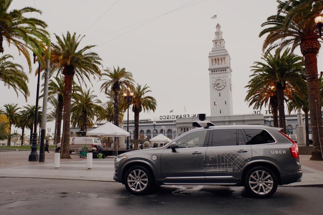 Uber、カリフォルニア州の公道における自動運転車の試験走行を停止 画像