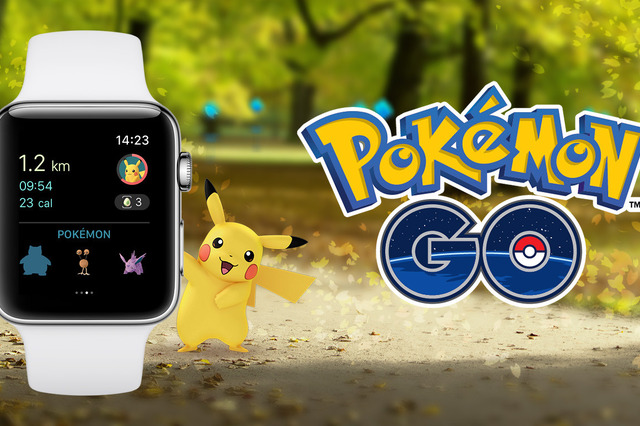 ポケモンGOがApple Watchに対応！ポケモンの通知機能など搭載 画像