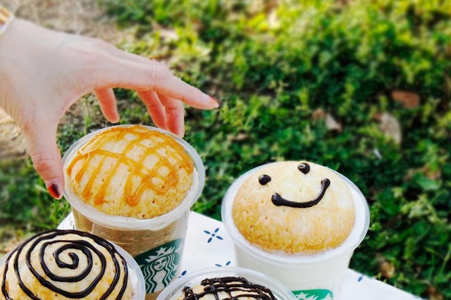 スタバのフラペチーノで「パイドーム」のカスタマイズが可能に 画像