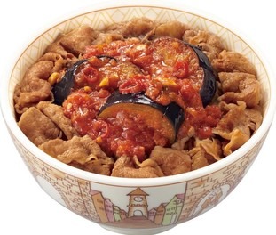 すき家から夏にぴったりの辛旨新商品「なすアラビアータ牛丼」が登場 画像