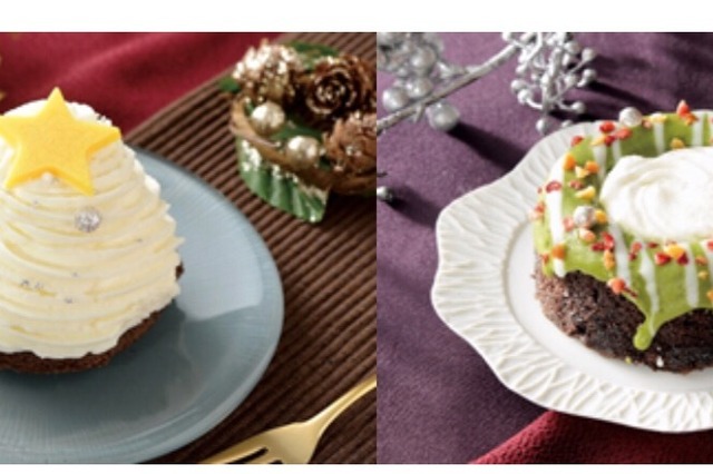 ローソンからクリスマスモチーフを表現したケーキが2種類新登場 画像